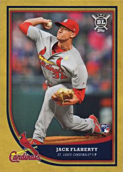 2018 Topps Big League - Gold #167 Jack Flaherty Front