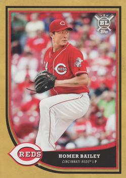 2018 Topps Big League - Gold #298 Homer Bailey Front
