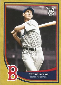 2018 Topps Big League - Gold #338 Ted Williams Front