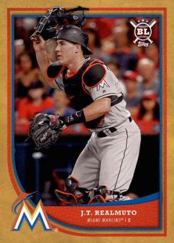2018 Topps Big League - Gold #387 J.T. Realmuto Front