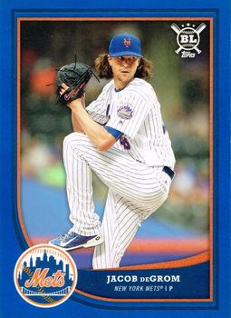 2018 Topps Big League - Blue #219 Jacob deGrom Front
