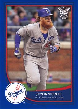 2018 Topps Big League - Blue #241 Justin Turner Front