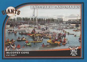 2018 Topps Big League - Blue #360 McCovey Cove Front