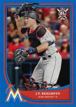 2018 Topps Big League - Blue #387 J.T. Realmuto Front