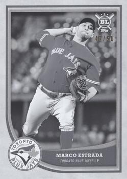 2018 Topps Big League - Black and White #232 Marco Estrada Front
