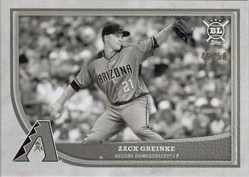 2018 Topps Big League - Black and White #299 Zack Greinke Front