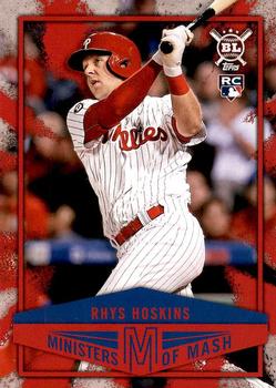 2018 Topps Big League - Ministers of Mash #MI-5 Rhys Hoskins Front