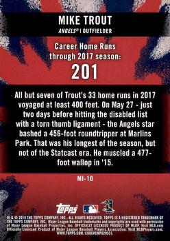 2018 Topps Big League - Ministers of Mash #MI-10 Mike Trout Back
