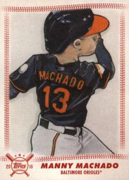 2018 Topps Big League - Star Caricature Reproductions #SCR-MM Manny Machado Front