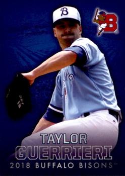 2018 Choice Buffalo Bisons #07 Taylor Guerrieri Front