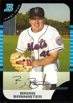 2005 Bowman #225 Brian Bannister Front