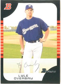 2005 Bowman #13 Lyle Overbay Front