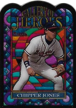 1997 Topps Gallery - Gallery of Heroes #GH2 Chipper Jones Front
