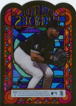 1997 Topps Gallery - Gallery of Heroes #GH3 Frank Thomas Back