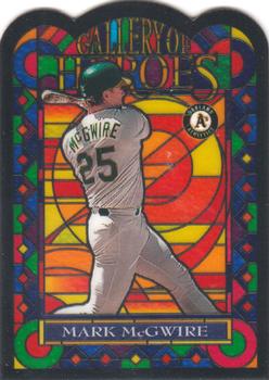 1997 Topps Gallery - Gallery of Heroes #GH6 Mark McGwire Front