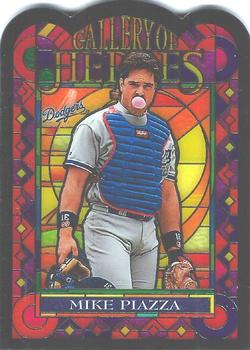 1997 Topps Gallery - Gallery of Heroes #GH7 Mike Piazza Front