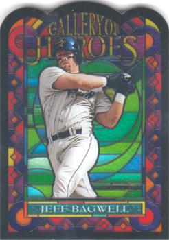 1997 Topps Gallery - Gallery of Heroes #GH8 Jeff Bagwell Front