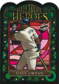 1997 Topps Gallery - Gallery of Heroes #GH9 Tony Gwynn Front