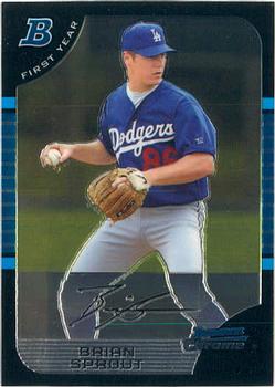 2005 Bowman Chrome #259 Brian Sprout Front