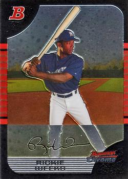 2005 Bowman Draft Picks & Prospects - Chrome #BDP1 Rickie Weeks Front