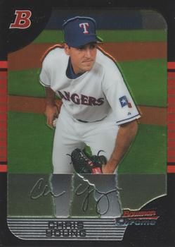 2005 Bowman Draft Picks & Prospects - Chrome #BDP28 Chris Young Front