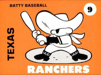 1975 Laughlin Batty Baseball #9 Texas Ranchers Front