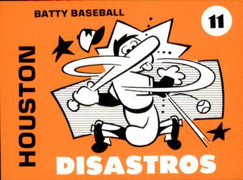 1975 Laughlin Batty Baseball #11 Houston Disastros Front