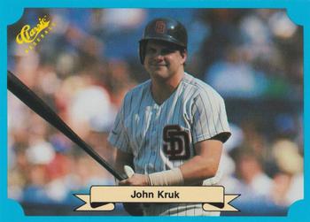 1988 Classic Blue #203 John Kruk Front
