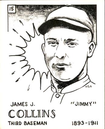 1968 Sports Cards for Collectors Series 1 #15 Jimmy Collins Front