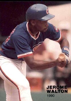 1990 Blue Sox Superstars & Rookies Superset (unlicensed) #10 Jerome Walton Front