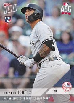 2018 Topps Now American League All-Star Reserves #AS-44 Gleyber Torres Front
