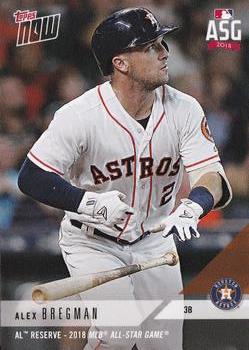 2018 Topps Now American League All-Star Reserves #AS-45 Alex Bregman Front