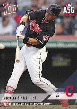 2018 Topps Now American League All-Star Reserves #AS-47 Michael Brantley Front