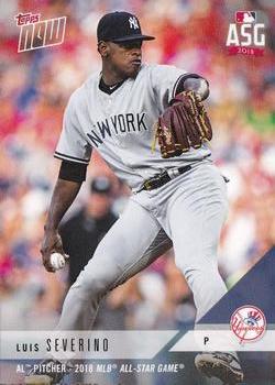 2018 Topps Now American League All-Star Reserves #AS-62 Luis Severino Front