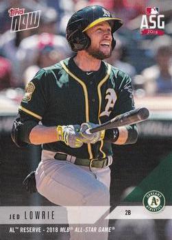2018 Topps Now American League All-Star Reserves #AS-66 Jed Lowrie Front