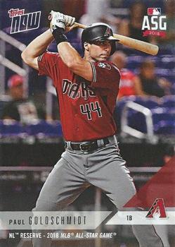 2018 Topps Now National League All-Star Reserves #AS-20 Paul Goldschmidt Front