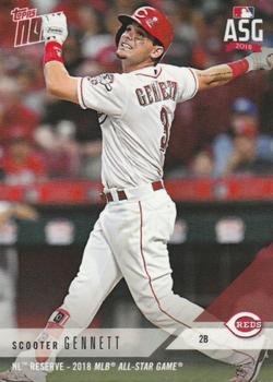 2018 Topps Now National League All-Star Reserves #AS-23 Scooter Gennett Front
