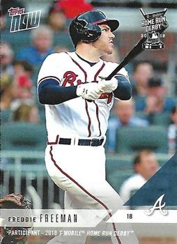 2018 Topps Now T-Mobile Home Run Derby #HRD-8 Freddie Freeman Front
