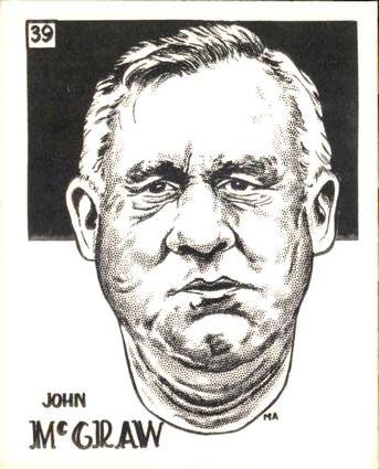 1969 Sports Cards for Collectors Series 2 #39 John McGraw Front