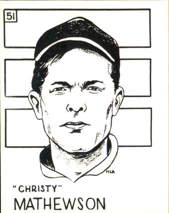 1969 Sports Cards for Collectors Series 2 #51 Christy Mathewson Front