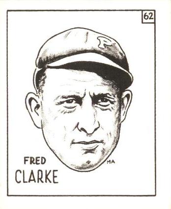 1969 Sports Cards for Collectors Series 2 #62 Fred Clarke Front