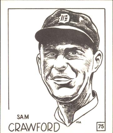 1969 Sports Cards for Collectors Series 2 #75 Sam Crawford Front