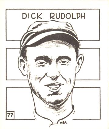 1969 Sports Cards for Collectors Series 2 #77 Dick Rudolph Front