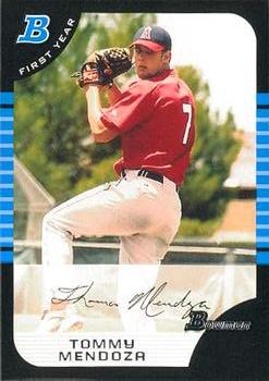 2005 Bowman Draft Picks & Prospects #BDP42 Tommy Mendoza Front