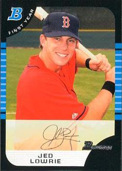 2005 Bowman Draft Picks & Prospects #BDP93 Jed Lowrie Front