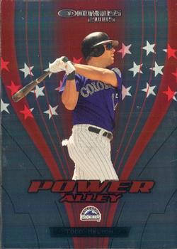 2005 Donruss - Power Alley Red #PA-24 Todd Helton Front
