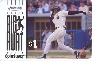 1994 Ameritech Phone Cards #NNO Frank Thomas Front