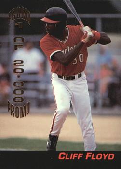 1994 Signature Rookies - Cliff Floyd Promos #NNO Cliff Floyd Front
