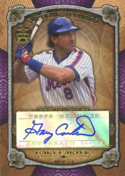 2013 Topps Supreme - Supreme Stylings Autographs Red #SS-GC Gary Carter Front