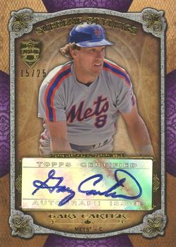 2013 Topps Supreme - Supreme Stylings Autographs Red #SS-GCA Gary Carter Front